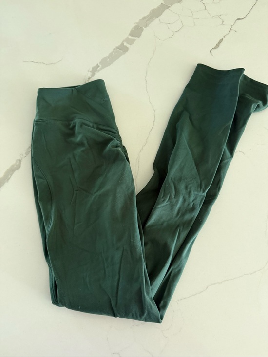 Alphalete Pants - Alphalete Forest Green High-Waist Leggings